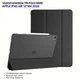 Чохол до планшета BeCover Tri Fold Hard Apple iPad Air 13" M4 2026 Black (715333) - зображення 4