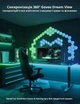 Неонова LED-стрічка для стола Govee H61C3 RGBIC 3 м Wi-Fi/Bluetooth H61C3 - зображення 5