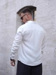 Мужская рубашка классическая однотонная Tencel Comfort Белая M - изображение 3