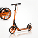 Самокат двухколесный складной с колесами 200мм и дисковым тормозом Scooter Prime 1364 Orange-Black - зображення 2