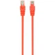 Патч-корд FTP Cablexpert cat.5Е, литий, 50u штекер із засувкою, 0.5м, помаранчевий (PP22-0.5M/O) - зображення 2