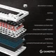 Клавиатура GamePro MK160W USB-C Red Switch White - изображение 8