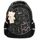 Школьный рюкзак Yes Bear Rules 40x30x15 см 18 л черный (550378) - изображение 2