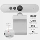 Веб-камера Lenovo 510 FHD Grey Full HD 2Mp - изображение 11