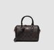 Сумка жіноча шкіряна з принтом в стилі Coach Rowan Brown Satchel In Signature Canvas - изображение 1