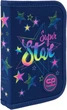 Пенал на молнии пустой СoolPack Clipper Stars с органайзером для ручек 20x14x3 см (F076960) - изображение 1