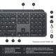 Комплект Logitech MX Keys for Business UA Graphite + Desk Mat Studio Series Mid Grey (MX920-010933) Logitech MX920-010933 1060723 - изображение 6