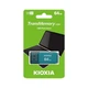USB флеш накопитель Kioxia 64GB TransMemory U202 Light Blue USB 2.0 (LU202L064GG4) KIOXIA LU202L064GG4 1057584 - изображение 3