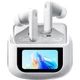 Наушники TWS Blackview AirBuds 12 с эквалайзером и сенсорным LED-дисплеем White - изображение 4