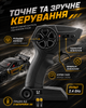 Радиоуправляемая машинка спорткар 1:24 на пульте 2.4GHz с USB-зарядкой светом открывающейся дверью и капотом модель авто 20,7х8,6х5,5 см для детей игрушечный гоночный автомобиль черный повороты реалистичный салон и спойлер корпус - изображение 5