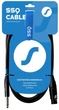 Profesjonalny kabel audio SSQ XZJM3 Jack 6.35 mm TS (Mono) - XLR Żeński (3 m) (5907688758962) - obraz 1