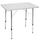 Стіл складний Bo-Camp Adjustable Height 80x60 см МДФ сірий 50-70 см - зображення 1