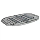 Стол Bo-Camp Premium Oval 100x70 см алюминиевый серый термостойкий композит - изображение 5