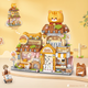 Конструктор Loz Orange Cat Club Клуб великих жовтогарячих кішок 917 деталей (1377) - зображення 3