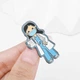 Значок (пин) BROCHE брошь бижутерия Медицина Доктор разноцветный BRGV114325 - изображение 2