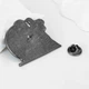 Брошь-значок BROCHE бижутерия Медицина Девушка с микроскопом белая BRGV115004 - изображение 3