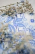 Рушник весільний під ноги На щастя на долю блакитний - зображення 4