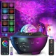 Нічник проектор зоряного неба AND 991, galaxy projector, LED світильник з ефектом космосу та океану, з Bluetooth колонкою - зображення 1