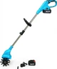 Культиватор на акумуляторах для дому та дачі Makita MK-1055 48V з двома акумуляторами 20 см для розпушування та прополювання - зображення 2