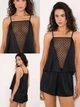Комплект піжама жіноча ellen silk harmony black lps 4772/20/01 M чорний - зображення 2