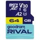 Карта пам'яті GoodRam RIVAL microSDXC 64GB V30 A2 (UHS I U3) + ad (7284586) - изображение 1