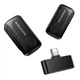 Бездротова мікрофонна система BOROFONE BFK17 Lemai wireless microphone Type-C Black - зображення 5