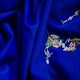 Ткань трикотаж Бифлекс матовый 200 гр/м2, эластичная для купальников, леггинсов, спортивной одежды т/электрик 5256645 - изображение 3