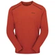 Футболка з довгим рукавом чоловіча Rab Force LS Tee, Tuscan Red, M - зображення 1