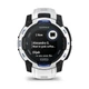 Смарт-годинник Garmin Instinct 3 45mm Solar Whitestone with Whitestone/Bolt Blue Silicone Band (010-02934-03) - зображення 3