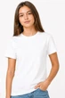 Футболка детская NoBrand Classic кулирная гладь белая 98 (TSH-GIRL-WHT-98) - изображение 1