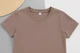 Футболка детская NoBrand Classic кулирная гладь бежевый 98 (TSH-GIRL-BEG-98) - изображение 3