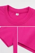 Футболка детская NoBrand Classic кулирная гладь малиновая 98 (TSH-GIRL-MLN-98) - изображение 2
