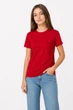 Футболка детская NoBrand Classic кулирная гладь красная 98 (TSH-GIRL-RED-98) - изображение 3