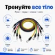 Набор многофункциональных трубчатых эспандеров 5 шт в сумочке , фитнес резинки в подарок - изображение 3
