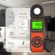 Цифровой люксметр для измерения освещённости с поворотом на 270° и функцией проверки температуры - изображение 2