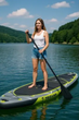 Весло для SUP Trizand 2в1 весло для каяка весло для SUP доски - изображение 7