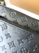 Сумка чоловіча месенджер Louis Vuitton Trio Messenger чорна (134) - зображення 3