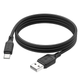 Кабель HOCO X90 Cool silicone charging data cable for Type-C Black - изображение 5