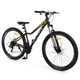 Велосипед горный 29" Profi Balance AM DD алюминиевая рама 15" на рост 155-175 см черно-золотистый (BL-29008) - изображение 2