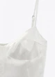 Корсетный атласный боди Zara Белый S - изображение 5