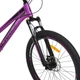 Велосипед горный 26" Profi Balance AM DD алюминиевая рама 13" на рост 135-160 см темно-фиолетовый (BL-26003) - изображение 5