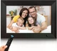 Цифровая фоторамка 10.1" IPS 1280×800 с сенсорным управлением и пультом воспроизведением фото видео музыки MP3 MP4 календарь часы USB SD черная MARITIMUS PW101-W - изображение 1