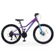 Велосипед горный 26" Profi Balance AM DD алюминиевая рама 13" на рост 135-160 см фиолетовый с голубым (BL-26007) - изображение 1