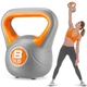 Гиря Gymtek 8 кг Помаранчева (5907766662471) - зображення 6