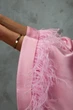 Женский короткий халат S/M розовый - изображение 2