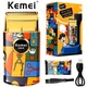 Электробритва Kemei KM-RS7098 USB Аккумуляторная | Компактный Шейвер для Бритения Бороды и Усов - изображение 1