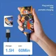 Электробритва Kemei KM-RS7098 USB Аккумуляторная | Компактный Шейвер для Бритения Бороды и Усов - изображение 5