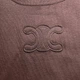 Майка женская Celine C12001 S Коричневая (396556947097) - изображение 5