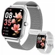Smart Watch Silver 1.75” із фітнес-трекером, пульсометром і 2 ремінцями в комплекті - зображення 1