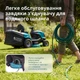 Бензиновий трактор газонокосарка KS 98TMG-H, 98 см, 30-90 мм, 7 позицій, 245л, Гідростатична трансмісія - изображение 9